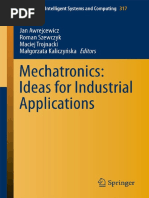 Jan Awrejcewicz - Mechatronics - Ideas For Industrial Applications - 2014