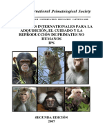 ISP Primates Manual Care