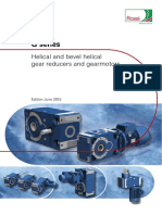 Catalogue of Rossi Gear Reducer