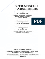 Mass Transfer and Absorbers by T. Hobler PDF