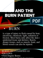 Nutritional Care for Burn Patients