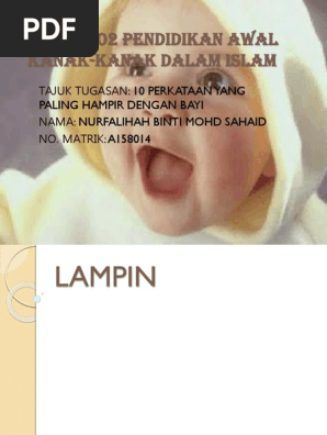 10 Perkataan Yang Hampir Dengan Bayi Pdf