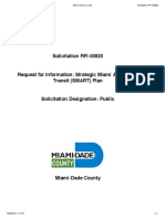 Miami-Dade SMART Transit Plan Report Due Date: August 3rd
