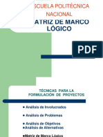 Matriz de Marco Logico