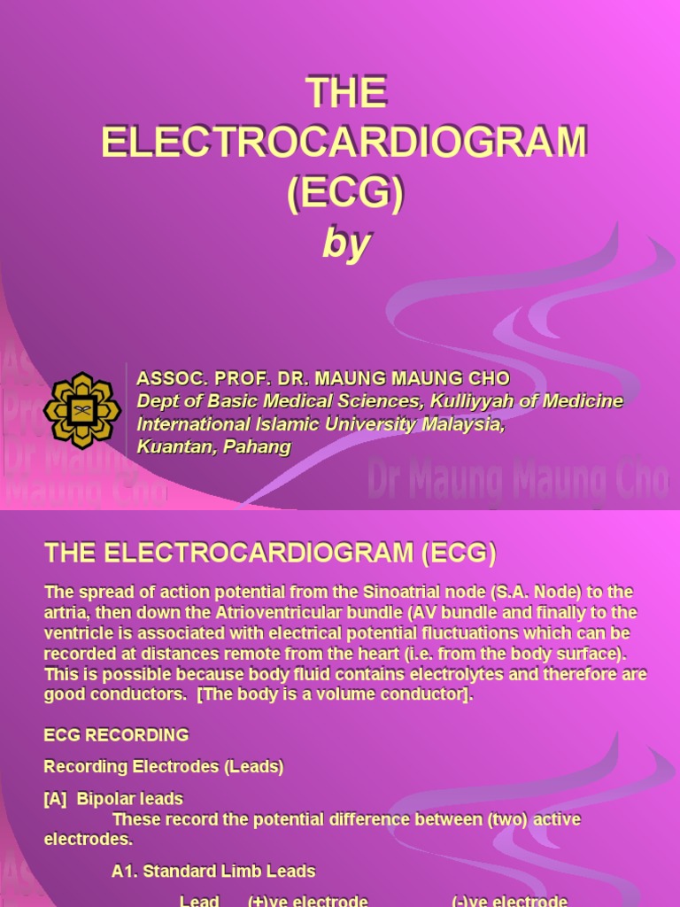 Understanding Electrocardiograms (ECG) | PDF | Electrocardiography ...