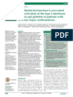 IFN-1 SLE Endothelial Dysfunction