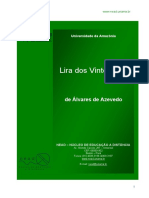 ÁLVARES DE AZEVEDO. Lira Dos 20 Anos PDF