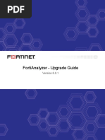 Fortianalyzer v6.0.1 Upgrade Guide