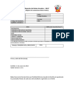 Reporte de Notas Anuales