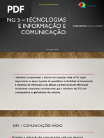 NG 5 – Tecnologias e Informação e Comunicação