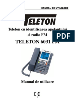 Manual Teleton 6031fm