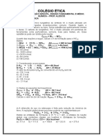 Colégio Ética: Química - Termoquímica