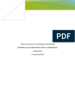 Tarea 2. Desarrollo de Habilidades para El Aprendizaje.