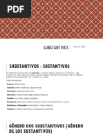 Substantivos em espanhol