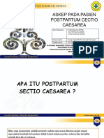 Askep Pada Pasien Postpartum Cectio Caesarea