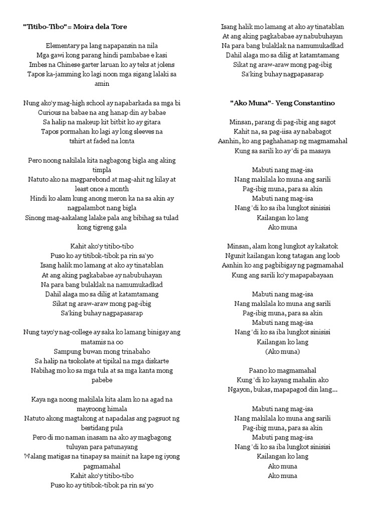 Awit | PDF