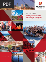Murdoch University Auslandssemester Study Abroad Brochure