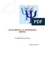 Salud Mental vs Enfermedad Mental