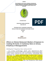 Hubungan Paparan Uap Minyak Goreng