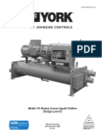Model YS Rotary Screw Liquid Chillers Design Level E: FORM 160.80-EG1