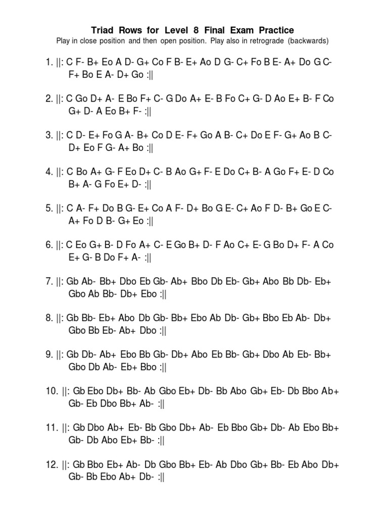Mick Goodrick Ciclo de Triades PDF PDF