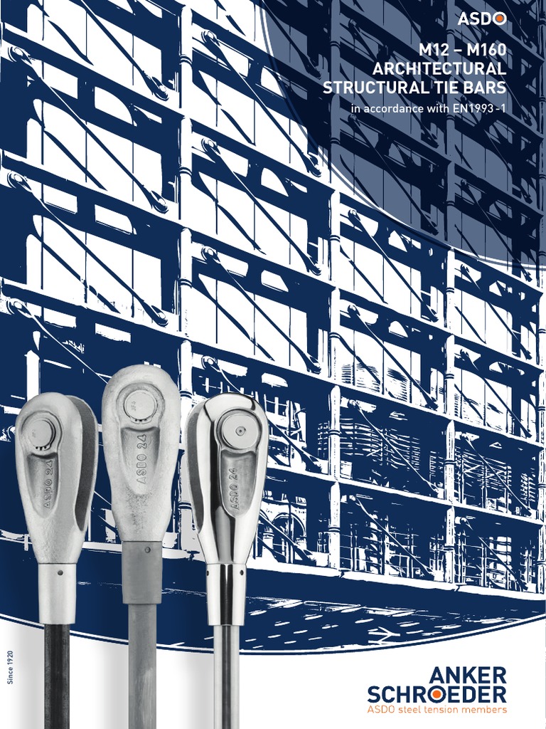 ASDO Structural Tie Bars Specifications | PDF | Galvanization | Steel
