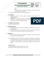 SG-R-002 Limpieza y Desinfección de Bidones para Agua de Consumo