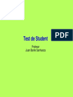 Test de Student: conceptos y aplicaciones