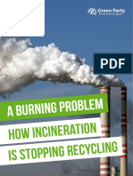 Green party report on incineration and recycling
