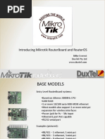 Introducing Mikrotik
