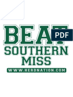 Beat Southern Miss