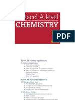 Chemistry Edexcel A2