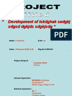 Development of Lskdghak Sadgkj SDGSD Dgkjds SDGKJSDG