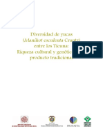 Biodiversidad - Diversidad - Yucas PDF