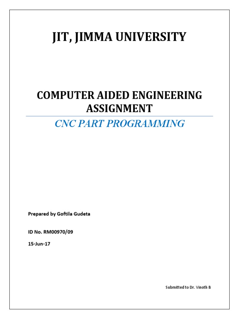 CNC Programming | PDF | Numerical Control | Computer Program