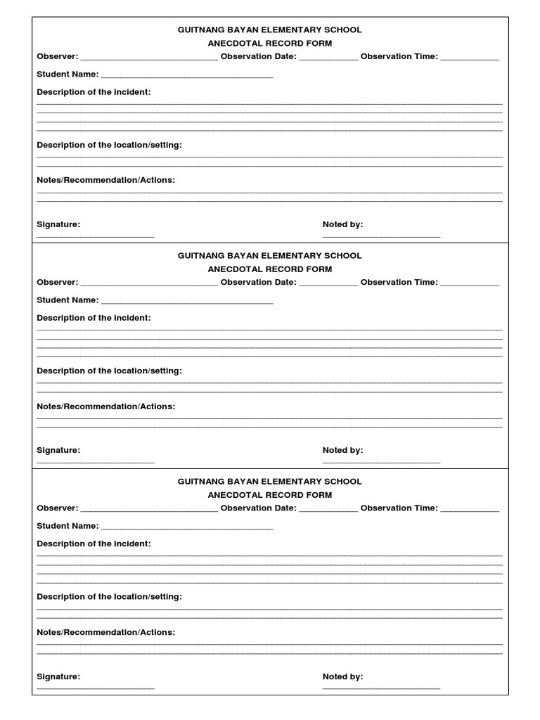 free-printable-anecdotal-record-form-printable-templates