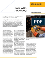 Cutting Costs With Energy Auditing: Application Note