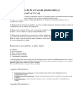 4 Evaluación de La Vivienda