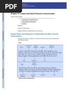 Chap 13 Letters