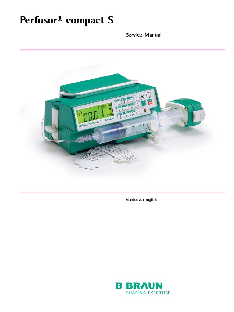 B.Braun_Perfusor_Compact_S_-_Service_manual.pdf | Electrostatic Discharge |  Electrical Connector