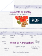 Elements of Poetry: An Exercise in Metaphors