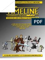 Star Wars - Timeline Gold 46x