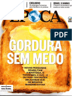 Revista Época Ed. 844 Gordura Sem Medo