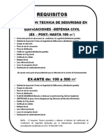 Requisitos Inspeccion Tecnica Edificaciones Defensa Civil II