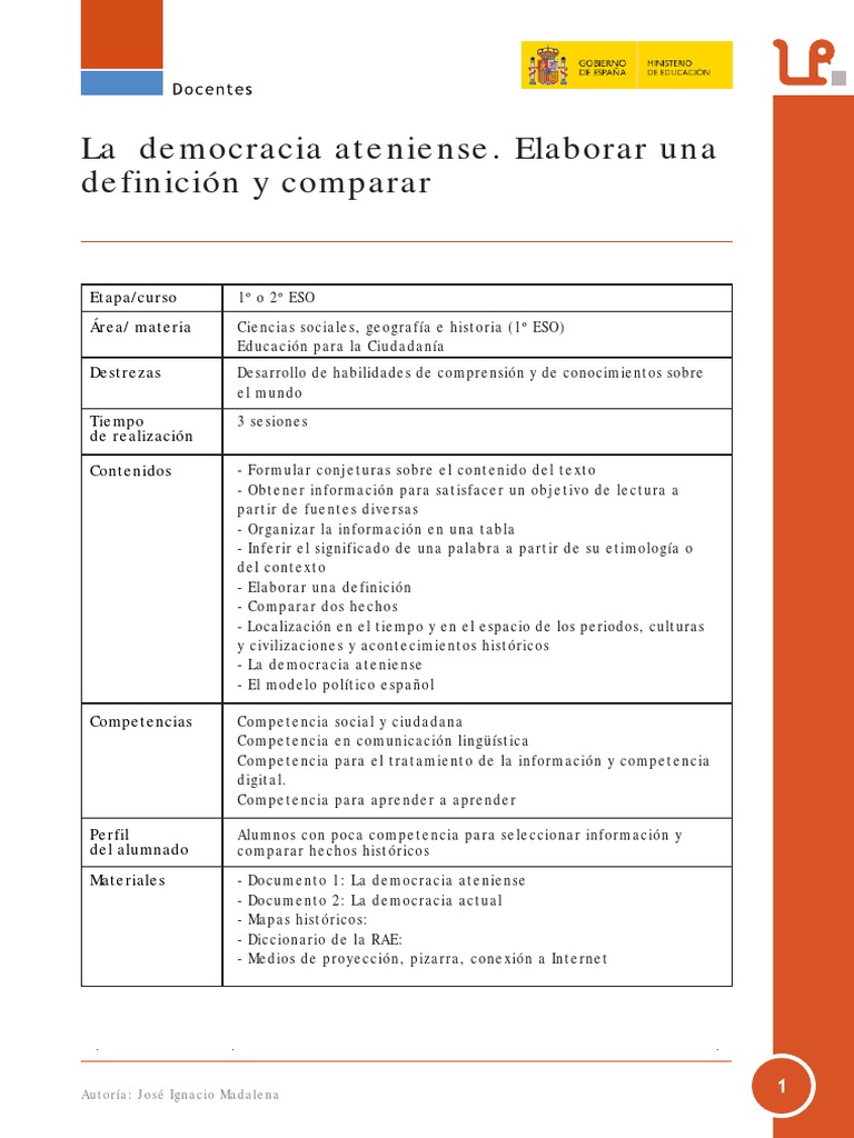 Características de la democracia ateniense | PDF | Antigua Grecia ...