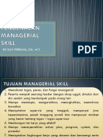 Pengenalan Managerial Skill
