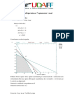 Casos Especiales de Programacion Lineal