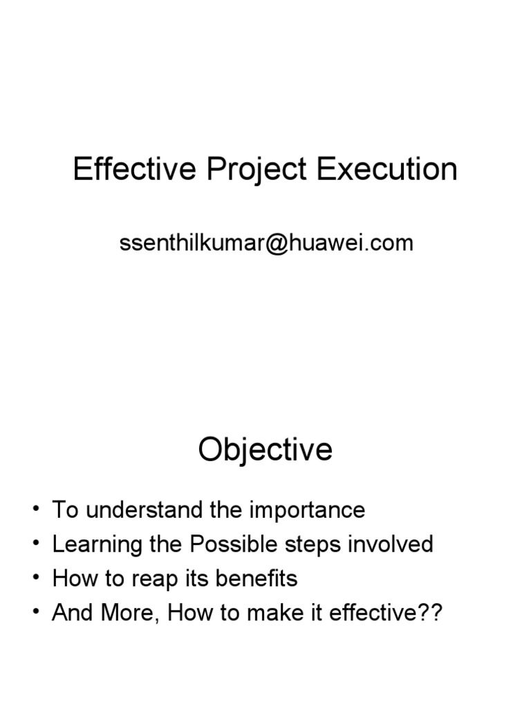 Effective Project Execution Guide | PDF | Design | Computer Programming
