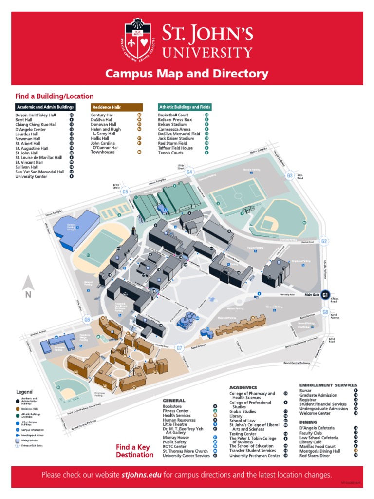 St. John's University Campus Map | PDF