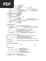 Grammar A. To Be or Have Got: E. Write The Following Numbers